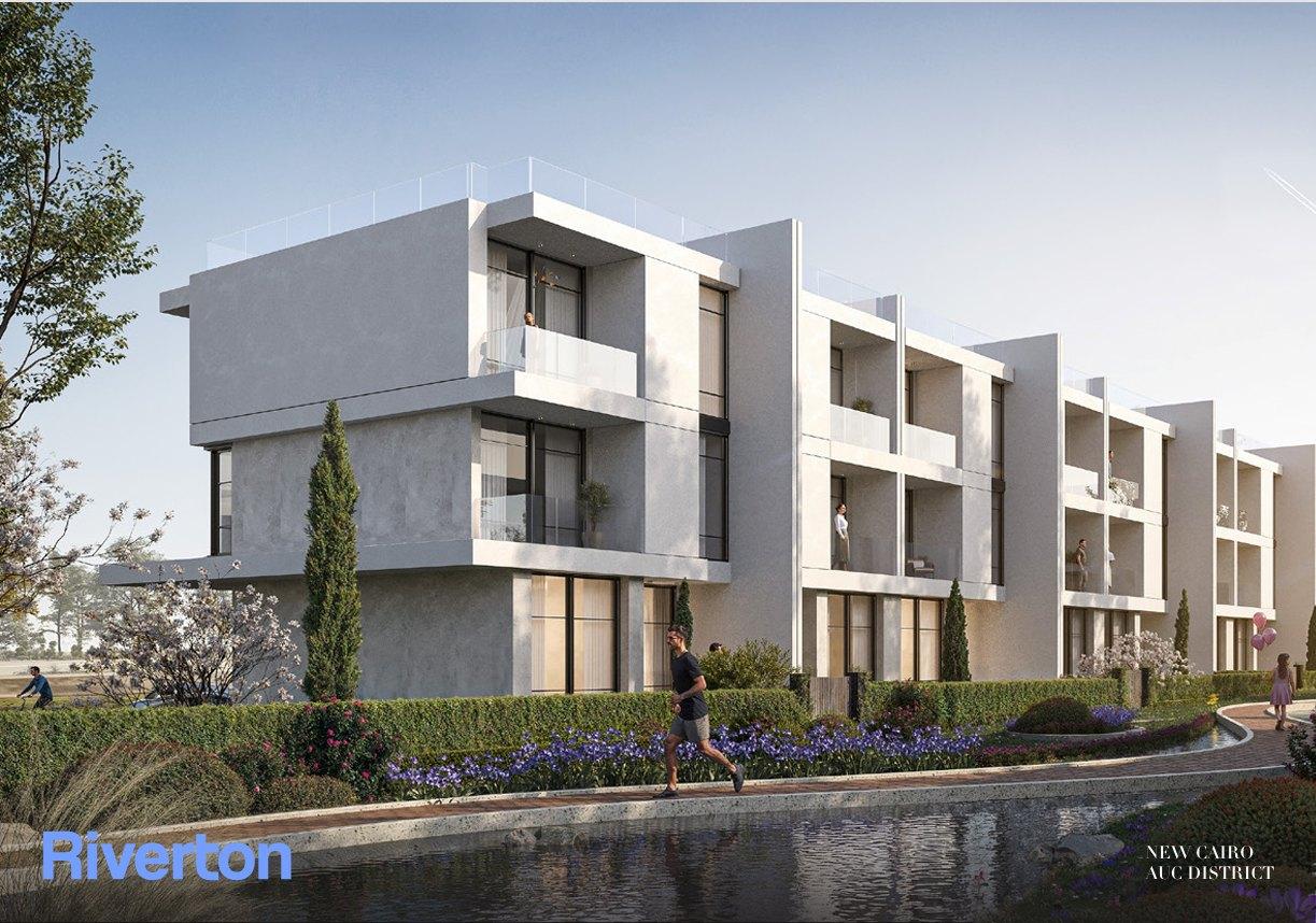 126 m² 3-Bedroom Apartment in Riverton, New Cairo