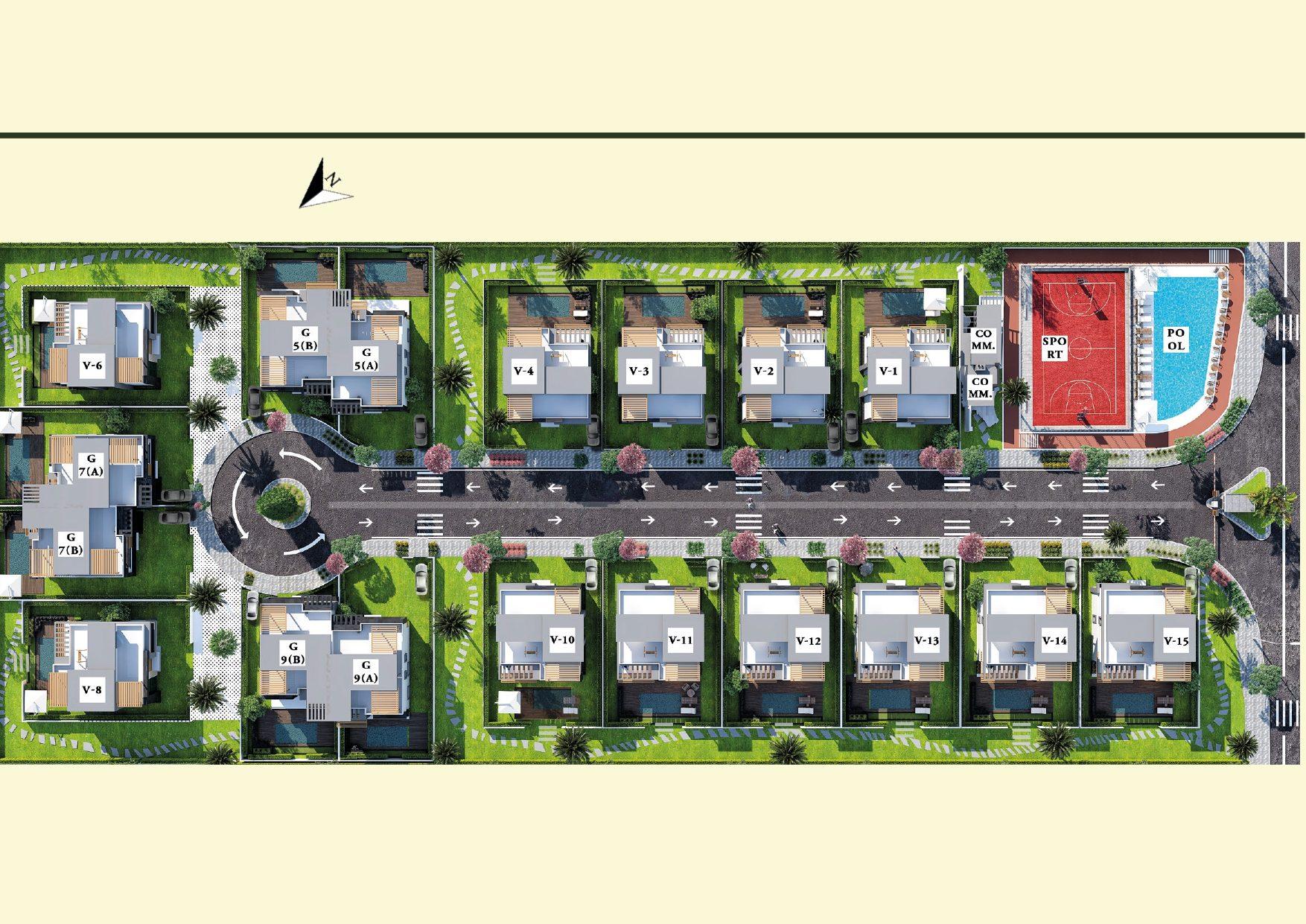 Photo 8 of فيلل للبيع ب compound green ville