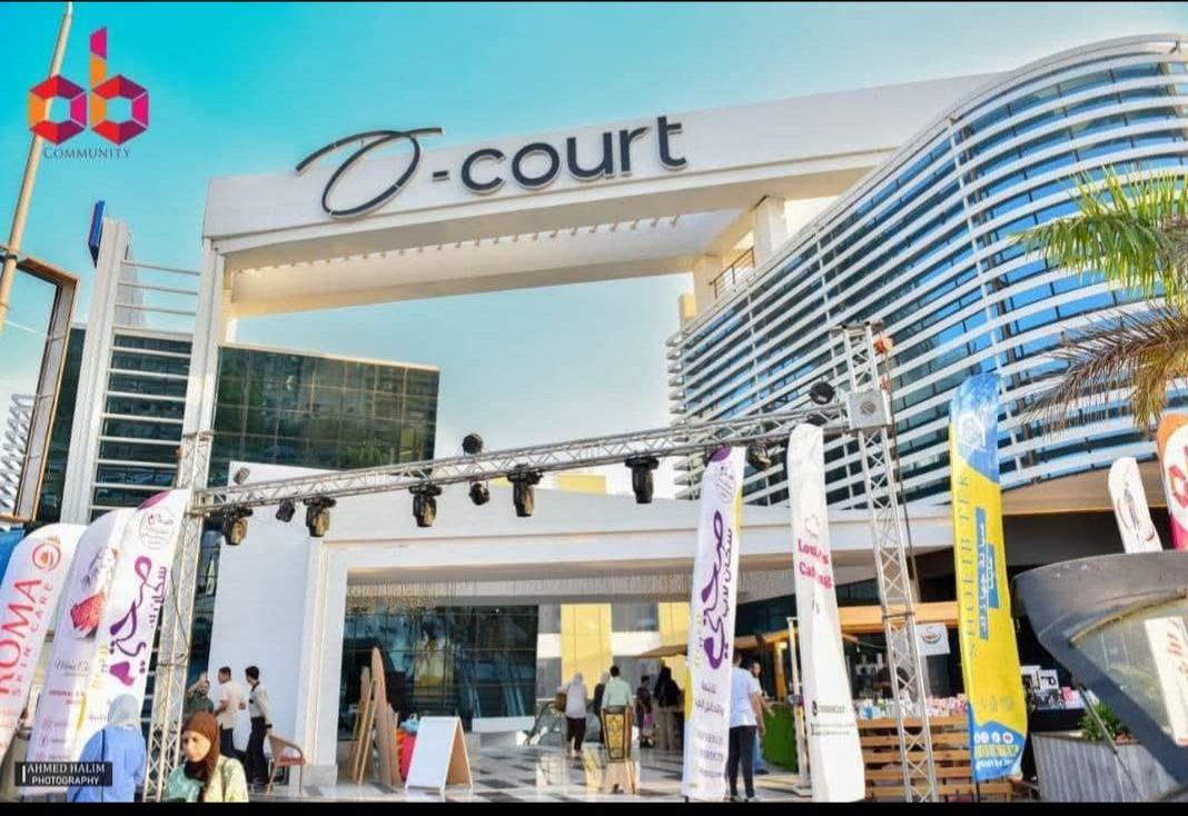 عيادة ٤١م² للبيع بالدور الأرضي بمول O COURT الطبي - العبور الحي التاسع