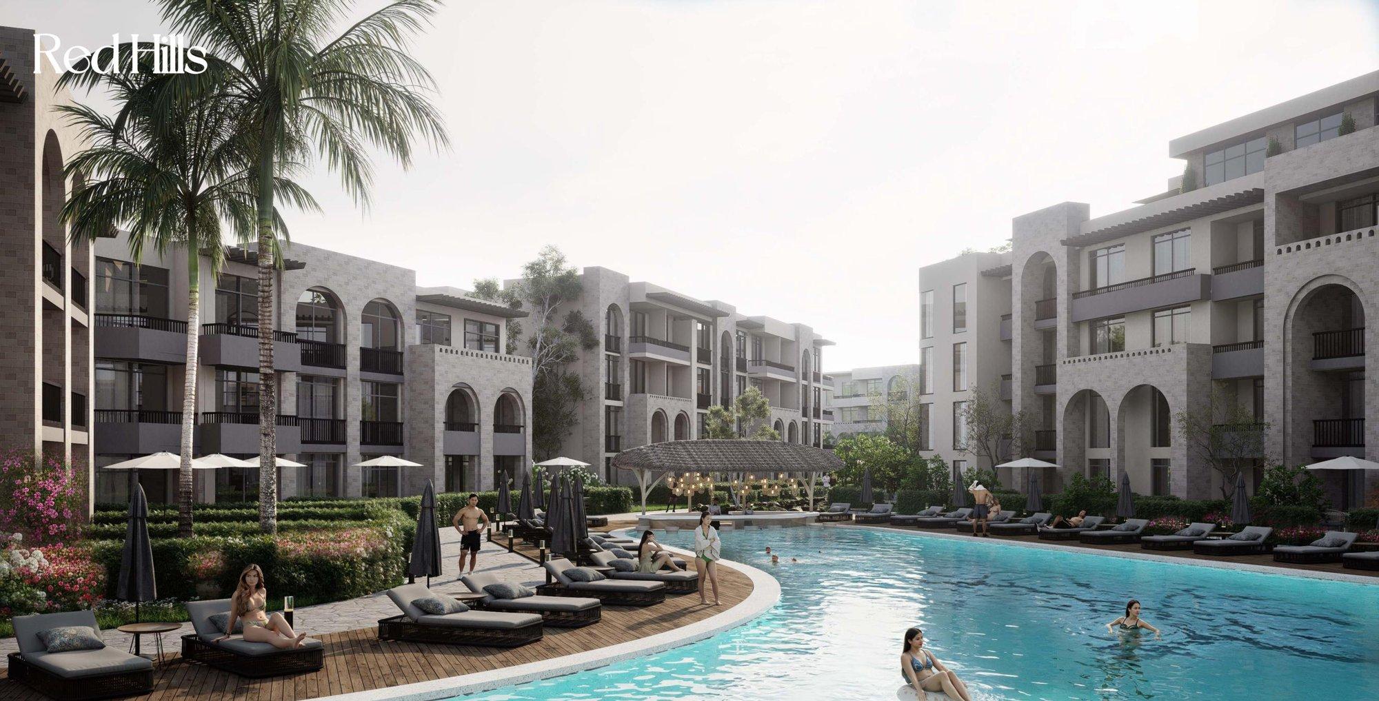Photo 12 of 60 m² Studio, First Floor, Pool View, Marbella, Red Hills Sahl Hasheesh