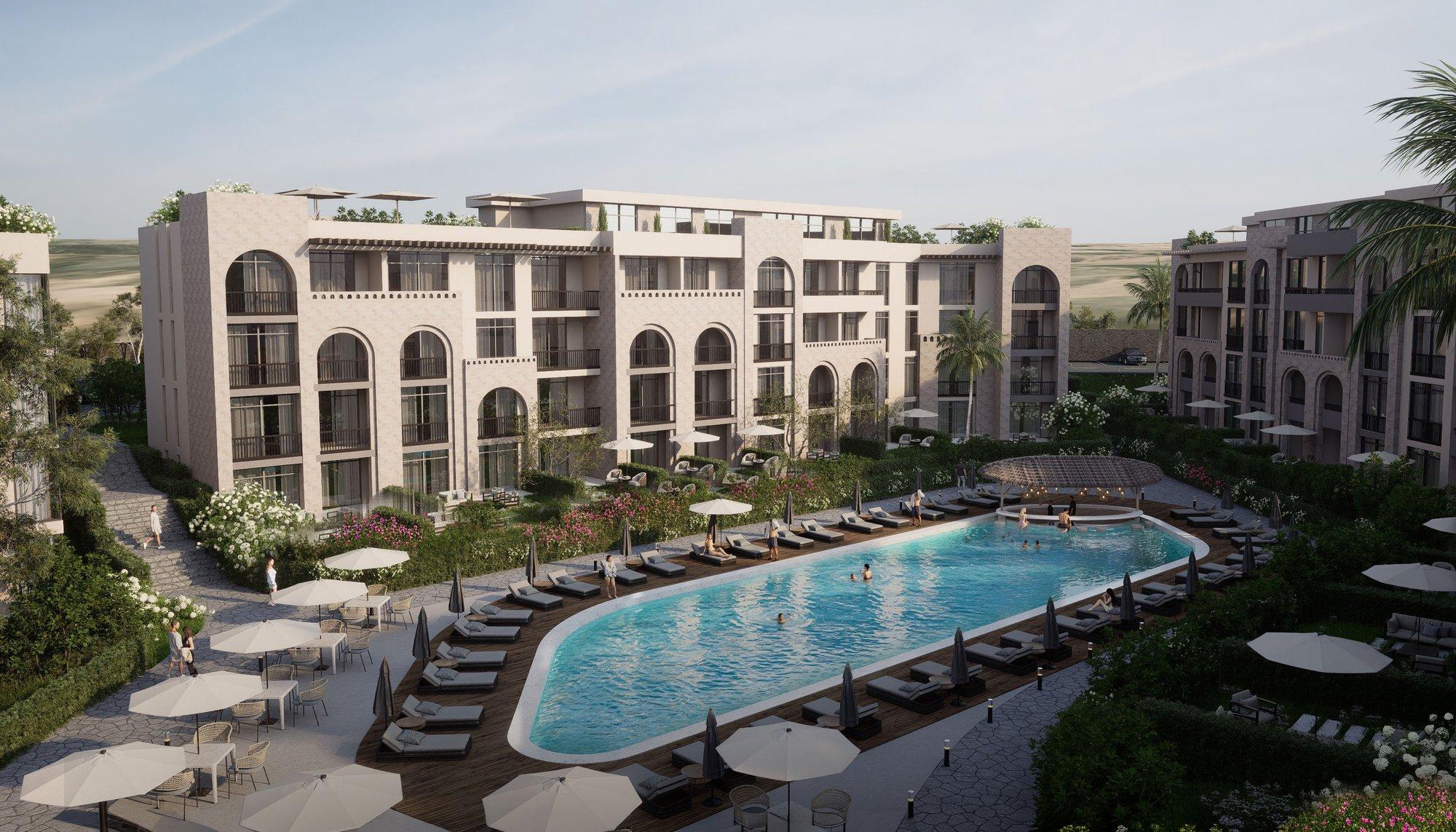 Photo 12 of 60 m² Studio, Second Floor, Pool & Sea View, Solis, Red Hills Sahl Hasheesh