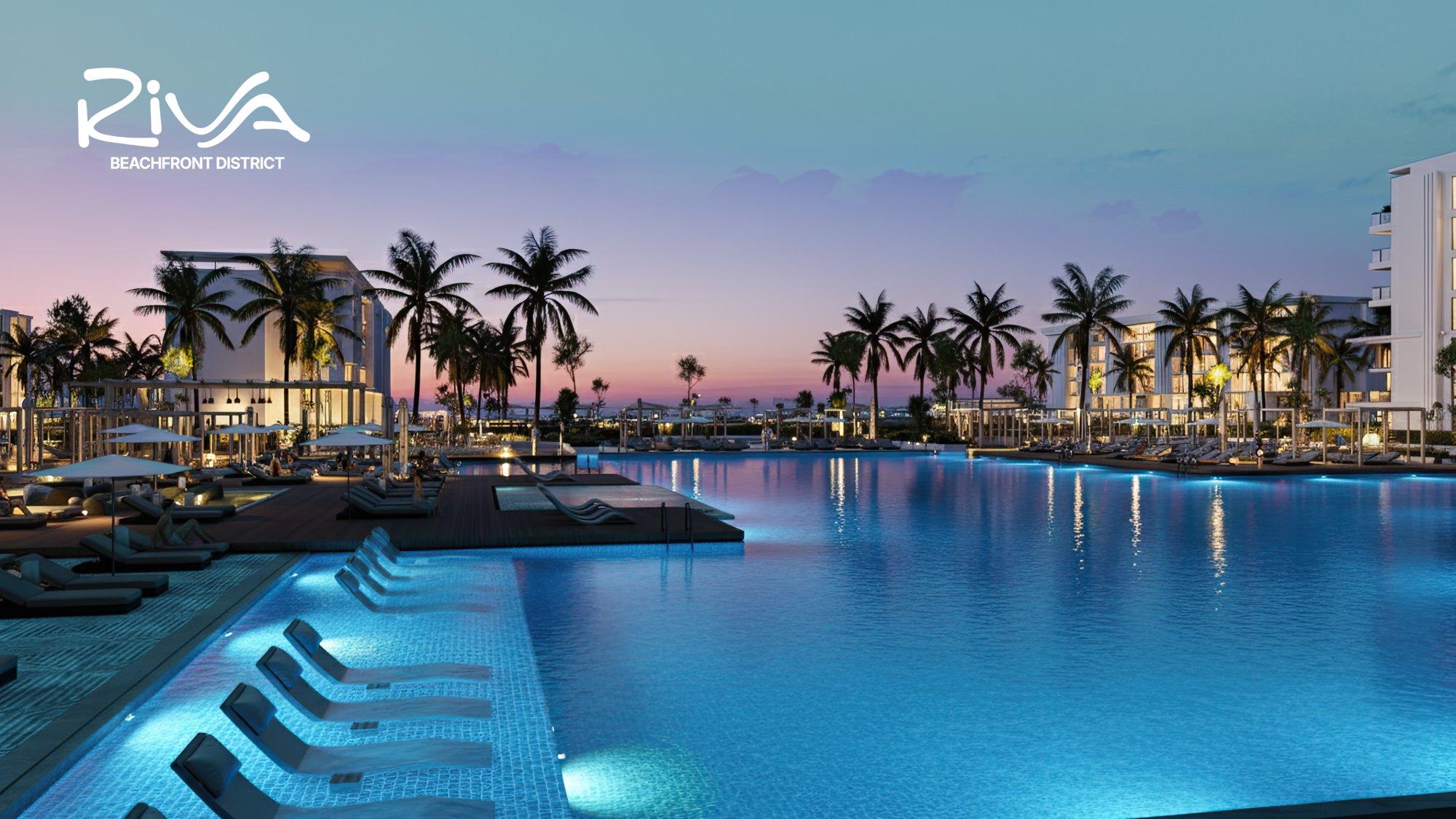 Foto 12 von 1-Zimmer-Apartment am Strand ab 60 m² im Riva Beachfront District, Hurghada