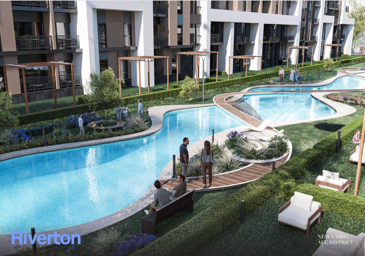 Foto 8 di 262 m² 3-Bedroom Townhouse with 50 m² Garden in Riverton, New Cairo