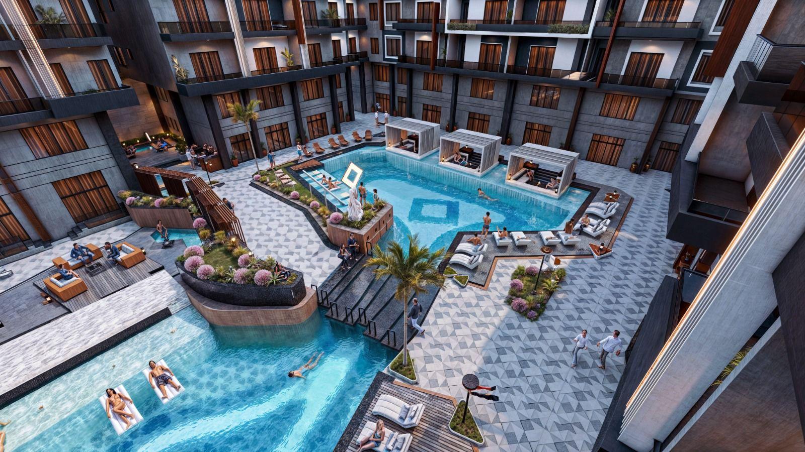 Photo 7 of 106 m² 2-Bedroom Apartment in ICONIC Resort, Hurghada
