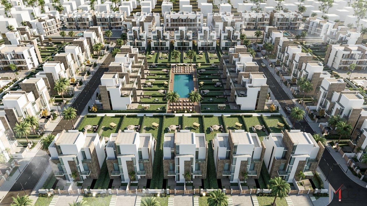 شقة غرفة نوم 88.23 م² في لونج بيتش ريزيدنس، الغردقة